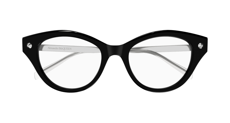 AM0485O - BLACK - Alexander McQueen - Alexander McQueen - BLACK - Ardor Eyewear 889652509143