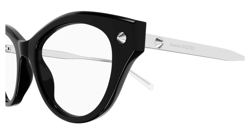 AM0485O - BLACK - Alexander McQueen - Alexander McQueen - BLACK - Ardor Eyewear 889652509143