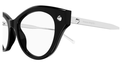 AM0485O - BLACK - Alexander McQueen - Alexander McQueen - BLACK - Ardor Eyewear 889652509143