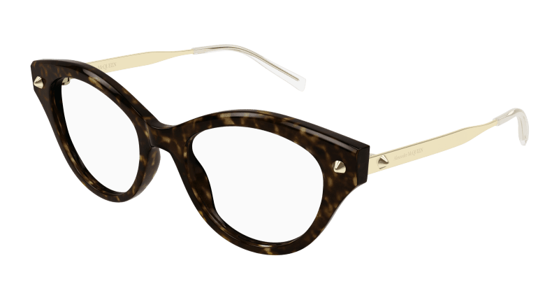 AM0485O - HAVANA - Alexander McQueen - Alexander McQueen - HAVANA - Ardor Eyewear 889652509150