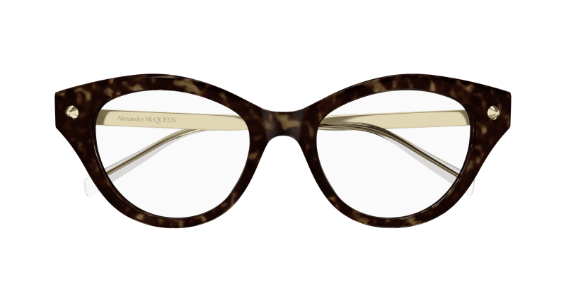 AM0485O - HAVANA - Alexander McQueen - Alexander McQueen - HAVANA - Ardor Eyewear 889652509150