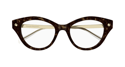 AM0485O - HAVANA - Alexander McQueen - Alexander McQueen - HAVANA - Ardor Eyewear 889652509150