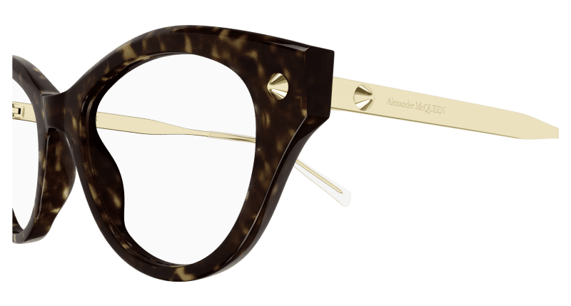 AM0485O - HAVANA - Alexander McQueen - Alexander McQueen - HAVANA - Ardor Eyewear 889652509150