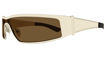 AM0491S - GOLD - Alexander McQueen - Alexander McQueen - GOLD - Ardor Eyewear 889652549644