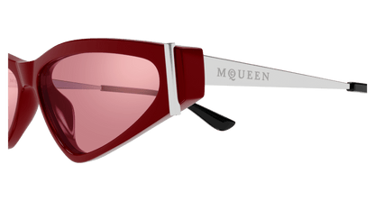 AM0493S - RED - Alexander McQueen - Alexander McQueen - RED - Ardor Eyewear 889652549590