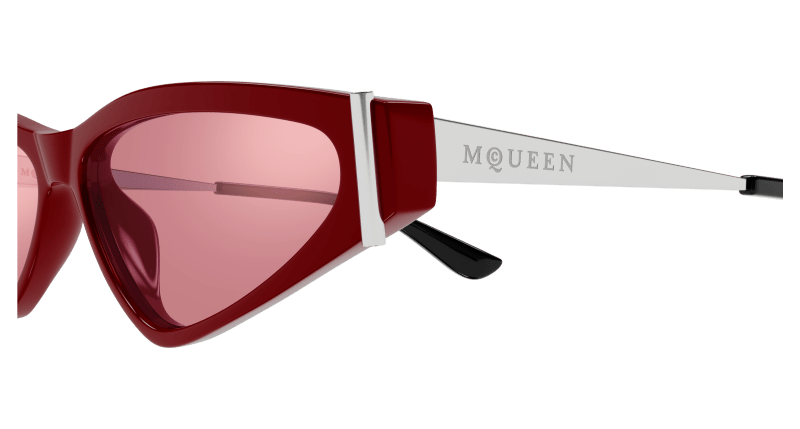 AM0493S - RED - Alexander McQueen - Alexander McQueen - RED - Ardor Eyewear 889652549590