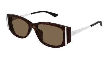 AM0494SA - HAVANA - Alexander McQueen - Alexander McQueen - HAVANA - Ardor Eyewear 889652549729