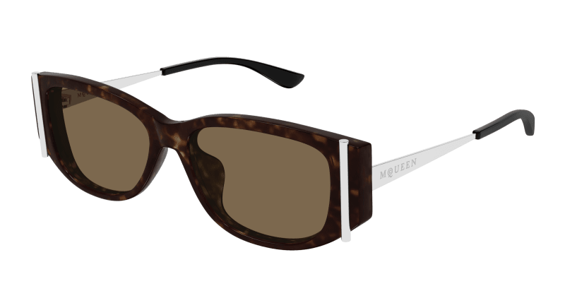 AM0494SA - HAVANA - Alexander McQueen - Alexander McQueen - HAVANA - Ardor Eyewear 889652549729