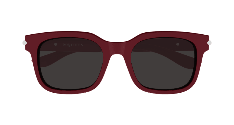 AM0496SA - BURGUNDY - Alexander McQueen - Alexander McQueen - BURGUNDY - Ardor Eyewear 889652549828