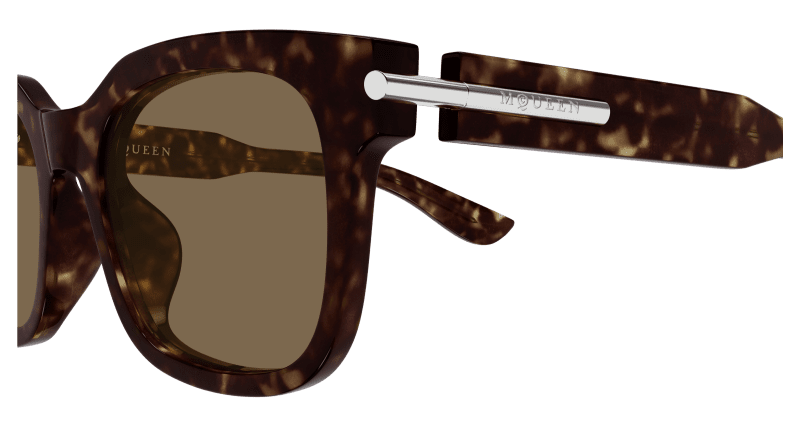 AM0496SA - HAVANA - Alexander McQueen - Alexander McQueen - HAVANA - Ardor Eyewear 889652549811