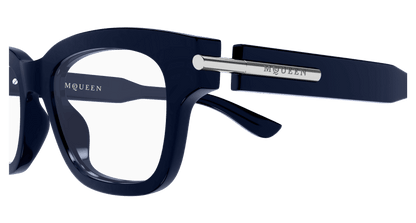 AM0497O - BLUE - Alexander McQueen - Alexander McQueen - BLUE - Ardor Eyewear 889652550916