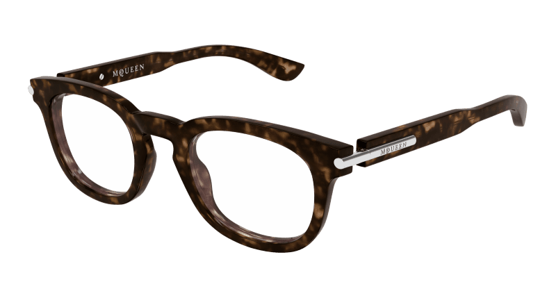 AM0498O - HAVANA - Alexander McQueen - Alexander McQueen - HAVANA - Ardor Eyewear 889652549897