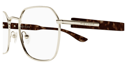 AM0499O - GOLD - Alexander McQueen - Alexander McQueen - GOLD - Ardor Eyewear 889652549941