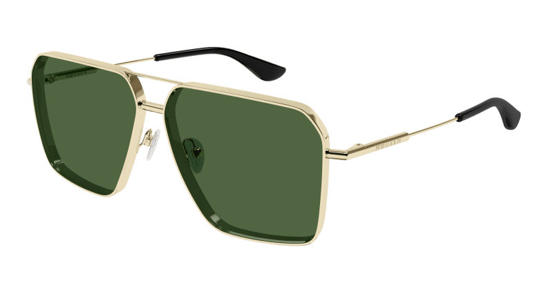 AM0500S - GOLD - Alexander McQueen - Alexander McQueen - GOLD - Ardor Eyewear 889652550015