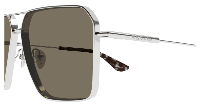 AM0500S - SILVER - Alexander McQueen - Alexander McQueen - SILVER - Ardor Eyewear 889652550008