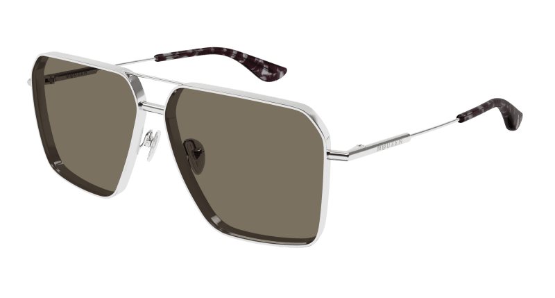 AM0500S - SILVER - Alexander McQueen - Alexander McQueen - SILVER - Ardor Eyewear 889652550008