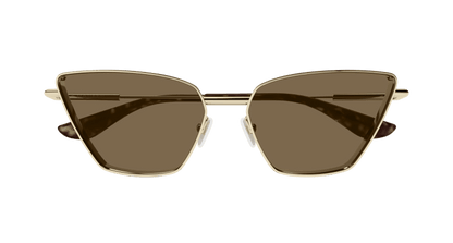 AM0501S - GOLD - Alexander McQueen - Alexander McQueen - GOLD - Ardor Eyewear 889652550060