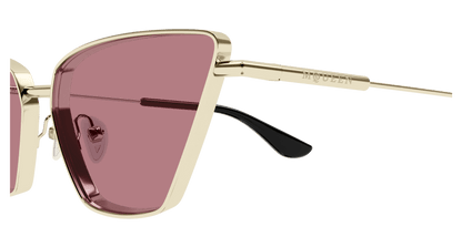 AM0501S - GOLD - Alexander McQueen - Alexander McQueen - GOLD - Ardor Eyewear 889652550084