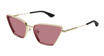 AM0501S - GOLD - Alexander McQueen - Alexander McQueen - GOLD - Ardor Eyewear 889652550084