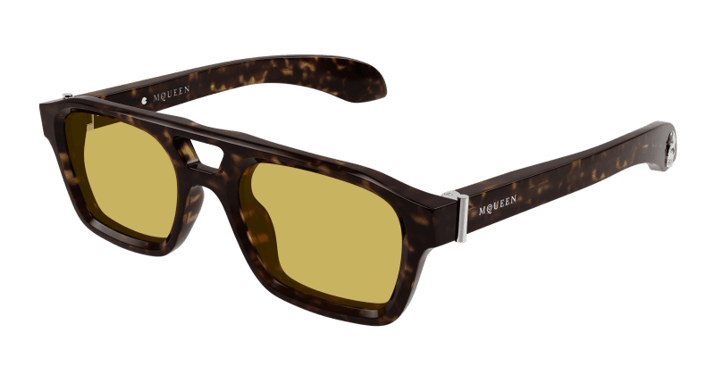 AM0505S - HAVANA - Alexander McQueen - Alexander McQueen - HAVANA - Ardor Eyewear 889652550220