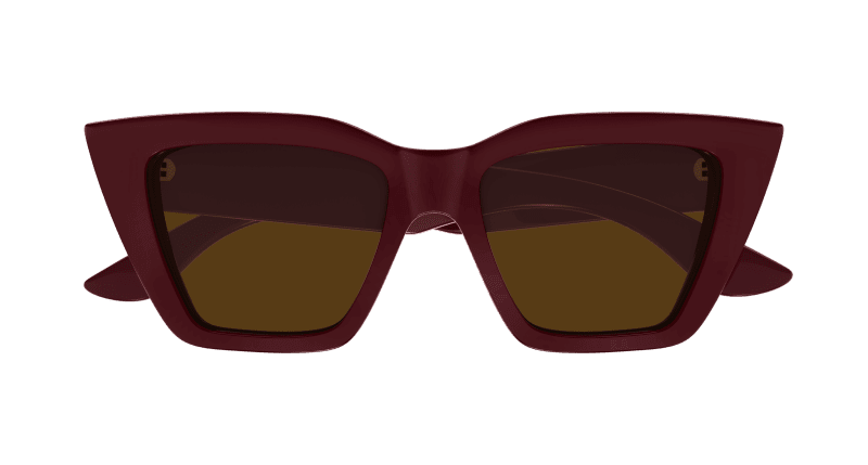 AM0507S - BURGUNDY - Alexander McQueen - Alexander McQueen - BURGUNDY - Ardor Eyewear 889652550459