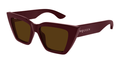 AM0507S - BURGUNDY - Alexander McQueen - Alexander McQueen - BURGUNDY - Ardor Eyewear 889652550459
