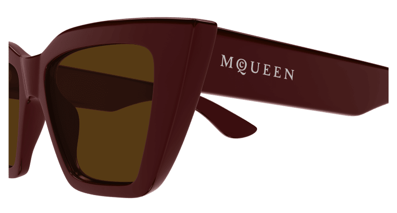 AM0507S - BURGUNDY - Alexander McQueen - Alexander McQueen - BURGUNDY - Ardor Eyewear 889652550459