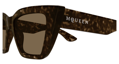 AM0507S - HAVANA - Alexander McQueen - Alexander McQueen - HAVANA - Ardor Eyewear 889652550442