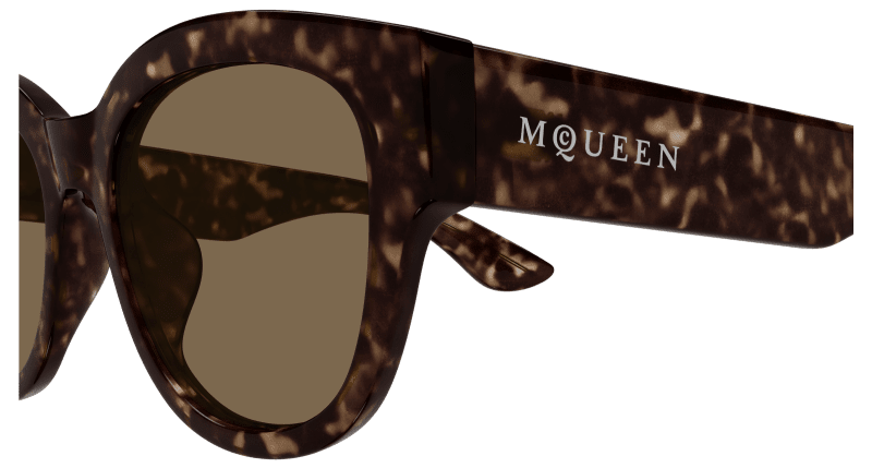 AM0509SA - HAVANA - Alexander McQueen - Alexander McQueen - HAVANA - Ardor Eyewear 889652550541