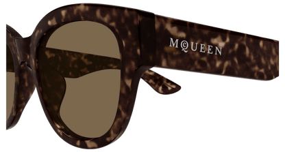 AM0509SA - HAVANA - Alexander McQueen - Alexander McQueen - HAVANA - Ardor Eyewear 889652550541