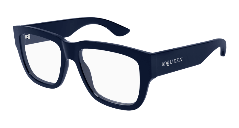 AM0510O - BLUE - Alexander McQueen - Alexander McQueen - BLUE - Ardor Eyewear 889652550602