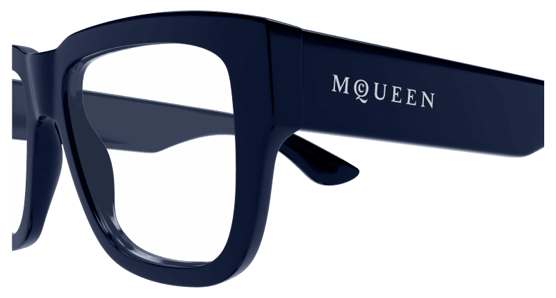 AM0510O - BLUE - Alexander McQueen - Alexander McQueen - BLUE - Ardor Eyewear 889652550602