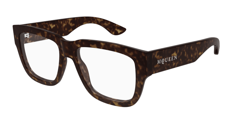 AM0510O - HAVANA - Alexander McQueen - Alexander McQueen - HAVANA - Ardor Eyewear 889652550596