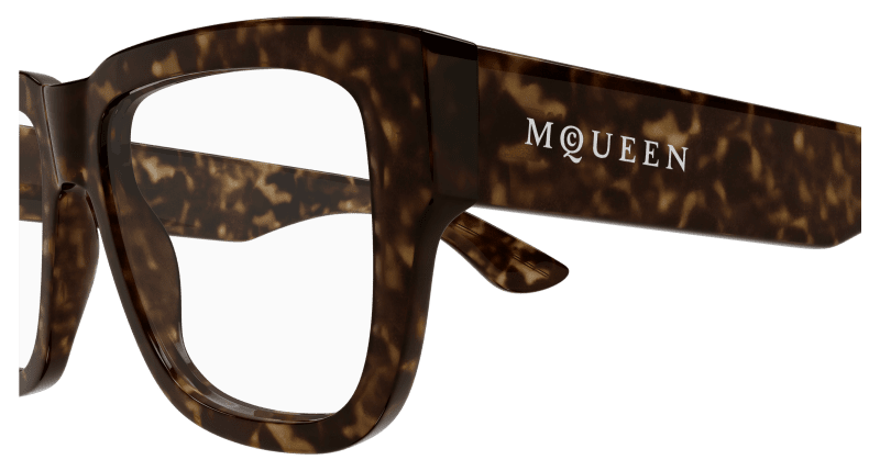 AM0510O - HAVANA - Alexander McQueen - Alexander McQueen - HAVANA - Ardor Eyewear 889652550596