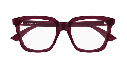 AM0513O - BURGUNDY - Alexander McQueen - Alexander McQueen - BURGUNDY - Ardor Eyewear 889652550725