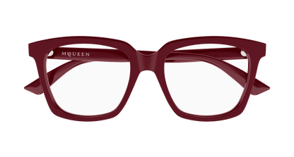 AM0513O - BURGUNDY - Alexander McQueen - Alexander McQueen - BURGUNDY - Ardor Eyewear 889652550749