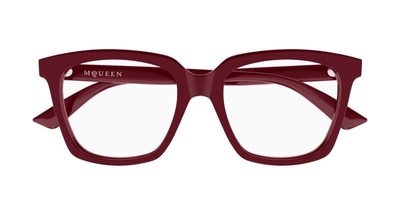 AM0513O - BURGUNDY - Alexander McQueen - Alexander McQueen - BURGUNDY - Ardor Eyewear 889652550749
