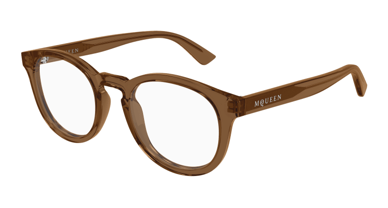 AM0514O - BROWN - Alexander McQueen - Alexander McQueen - BROWN - Ardor Eyewear 889652550794