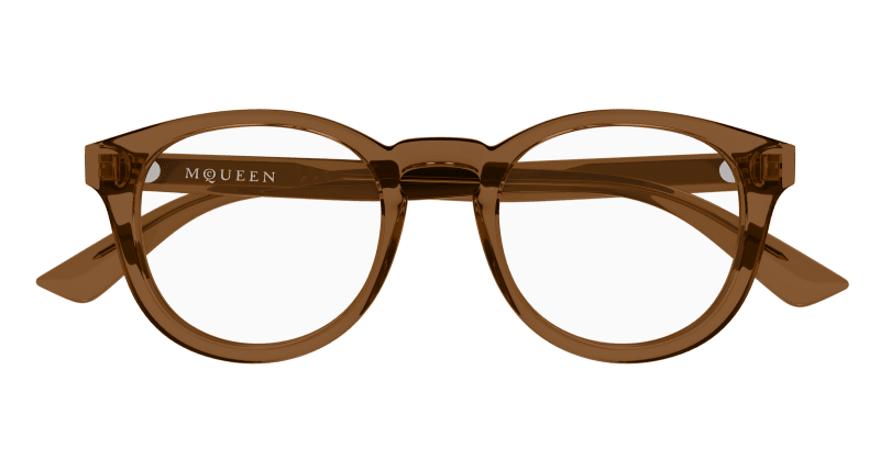AM0514O - BROWN - Alexander McQueen - Alexander McQueen - BROWN - Ardor Eyewear 889652550794