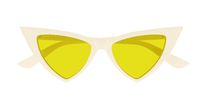 AM0518S - IVORY - Alexander McQueen - Alexander McQueen - IVORY - Ardor Eyewear 889652594859