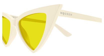 AM0518S - IVORY - Alexander McQueen - Alexander McQueen - IVORY - Ardor Eyewear 889652594859