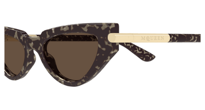 AM0520S - HAVANA - Alexander McQueen - Alexander McQueen - HAVANA - Ardor Eyewear 889652585697