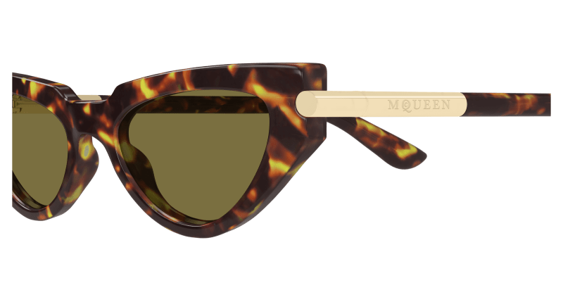 AM0520S - HAVANA - Alexander McQueen - Alexander McQueen - HAVANA - Ardor Eyewear 889652585703