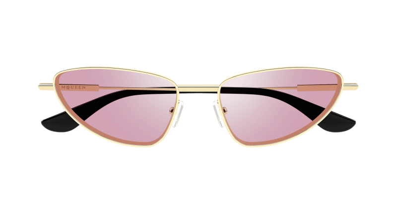 AM0522S - GOLD - Alexander McQueen - Alexander McQueen - GOLD - Ardor Eyewear 889652586939