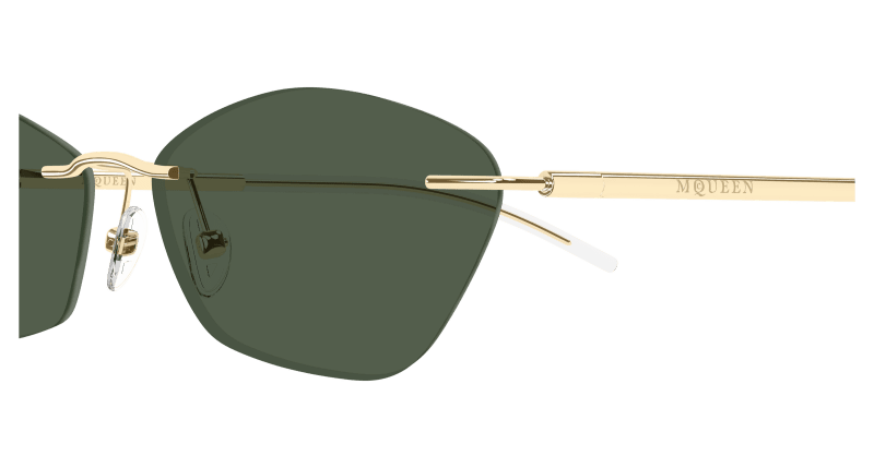 AM0525S - GOLD - Alexander McQueen - Alexander McQueen - GOLD - Ardor Eyewear 889652587073