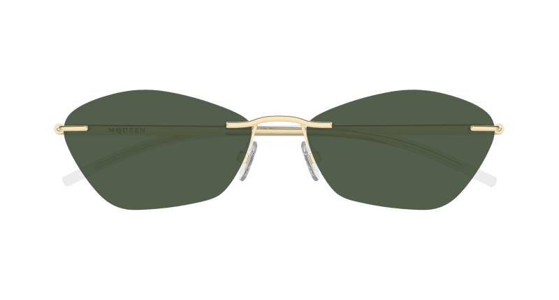 AM0525S - GOLD - Alexander McQueen - Alexander McQueen - GOLD - Ardor Eyewear 889652587073