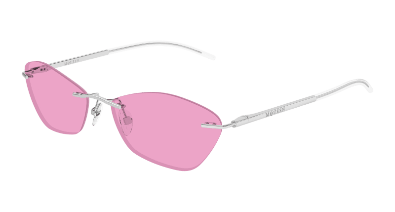 AM0525S - SILVER - Alexander McQueen - Alexander McQueen - SILVER - Ardor Eyewear 889652587080