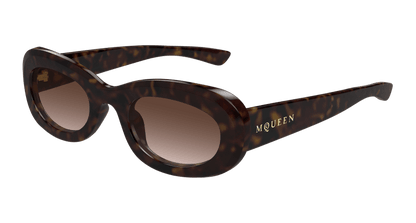 AM0527S - HAVANA - Alexander McQueen - Alexander McQueen - HAVANA - Ardor Eyewear 889652585789