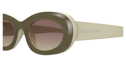AM0527SA - BROWN - Alexander McQueen - Alexander McQueen - BROWN - Ardor Eyewear 889652589701