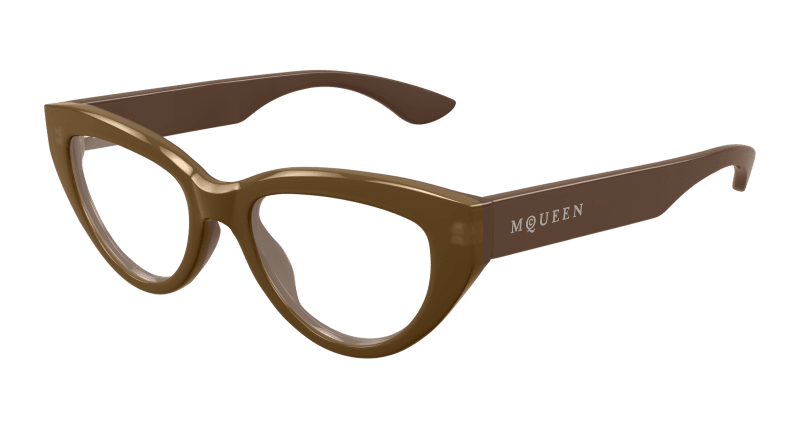 AM0529O - BROWN - Alexander McQueen - Alexander McQueen - BROWN - Ardor Eyewear 889652590073